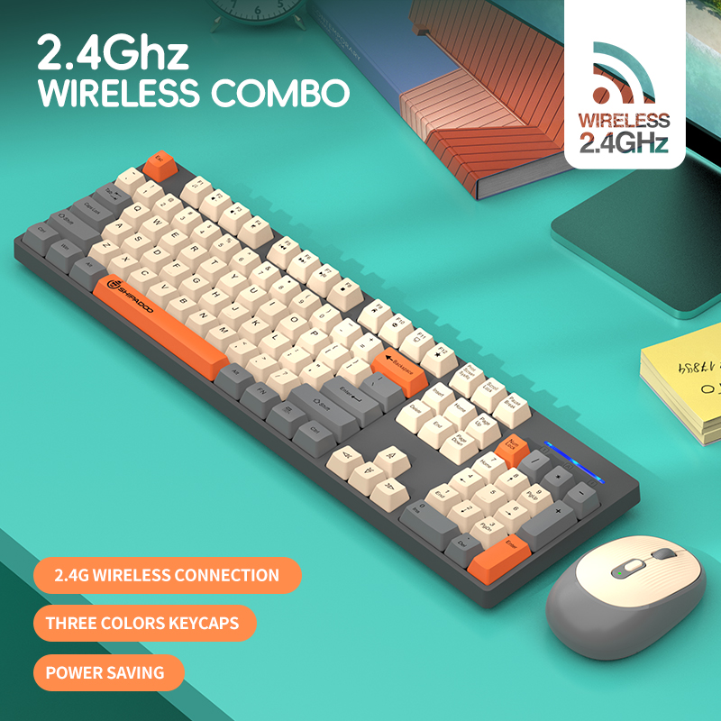 2.4G Wireless Office Keyboard  - Gaming Keyboard Mouse Wireless recension och pris