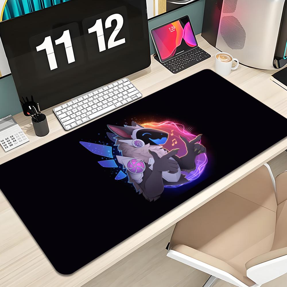 Protogen Mouse Pad Keyboard Mo - Gaming Keyboard Typewriter recension och pris