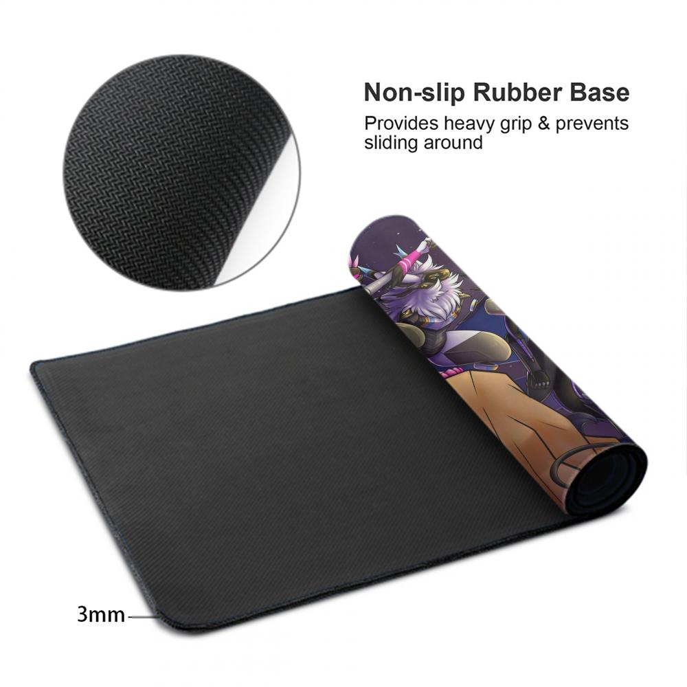 Protogen Mouse Pad Keyboard Mo - Gaming Keyboard Typewriter recension och pris