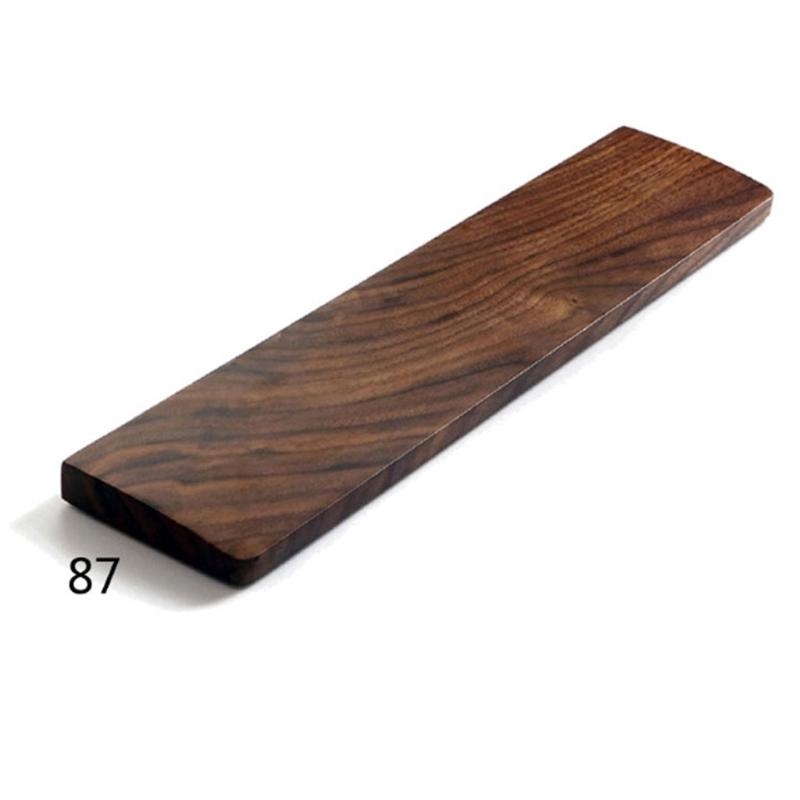 Walnut Wooden Mechanical Keybo - Wrist Rest Wood recension och pris