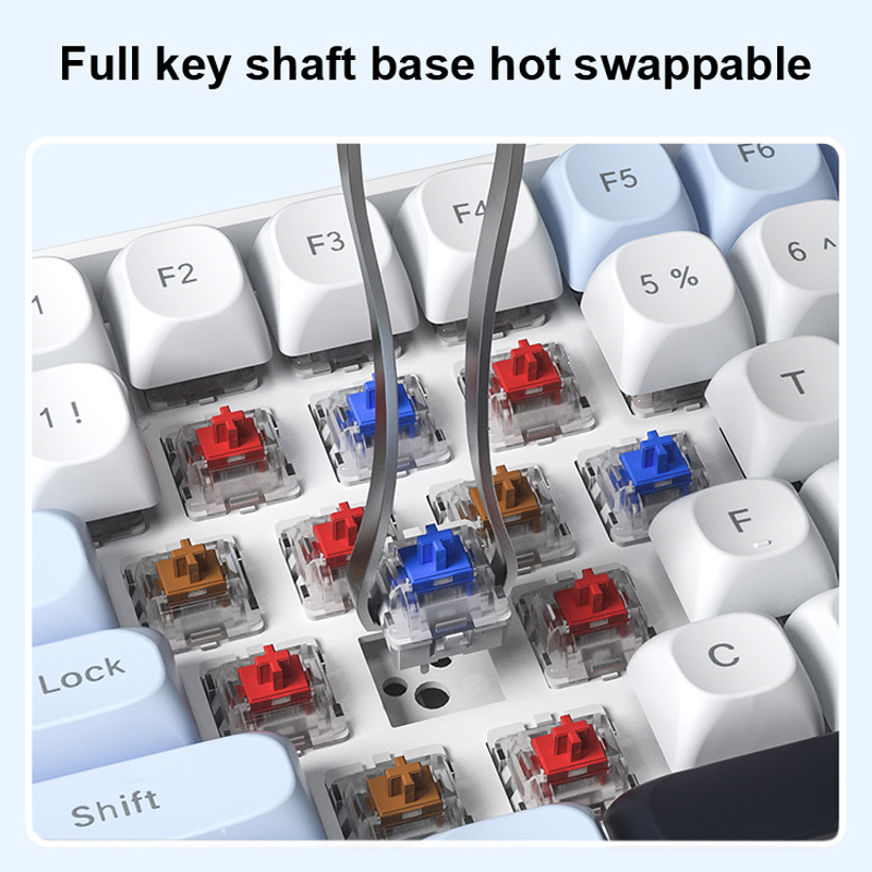AULA S100Pro Wireless Mechanic - Gaming Keyboard Hot Swappable recension och pris