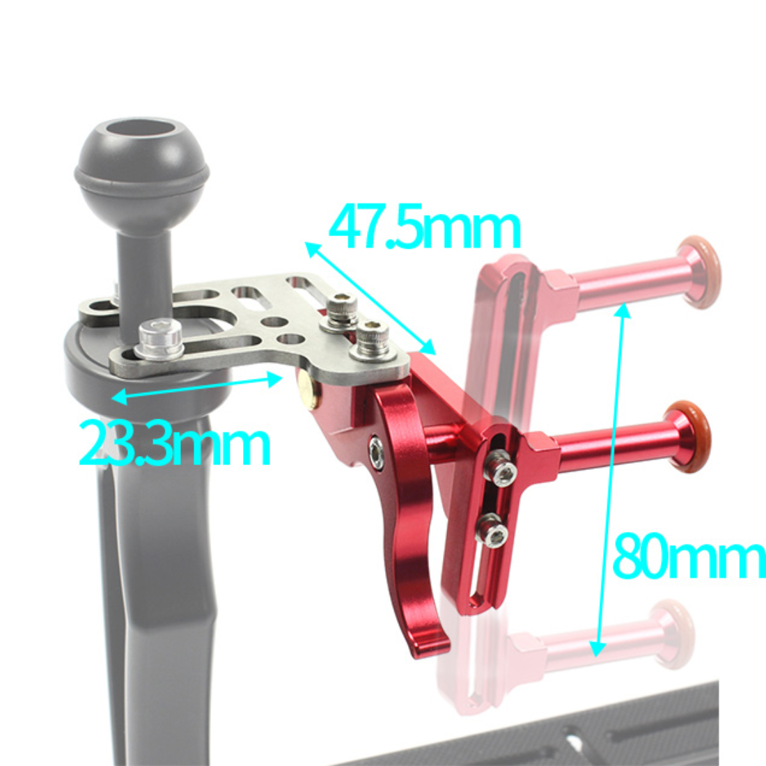 Underwater Diving Shutter Trig - Stabilizer Screw In recension och pris
