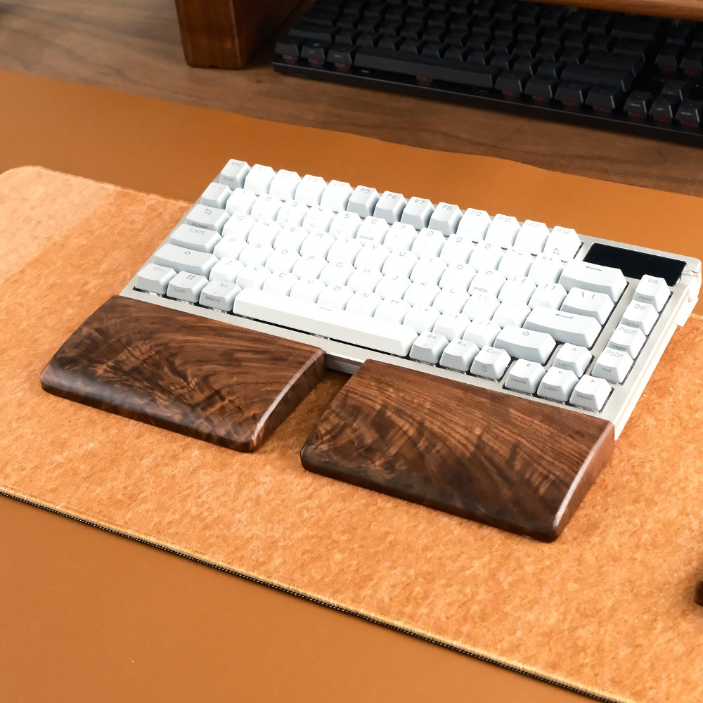 Black Walnut Spilt Plam Rest G - Wrist Rest Wood recension och pris