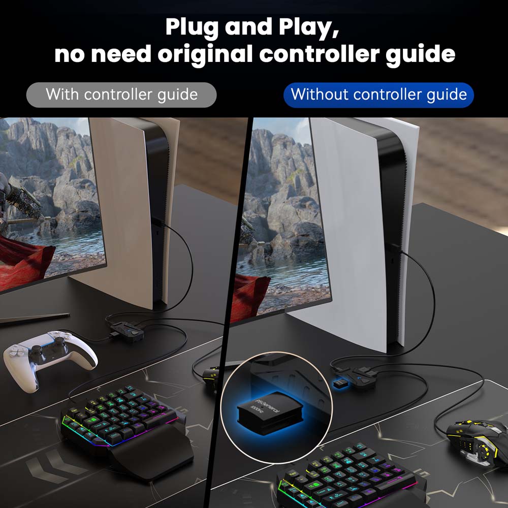 for PS5 Gaming Keyboard Mouse  - Gaming Keyboard And Mouse Set recension och pris