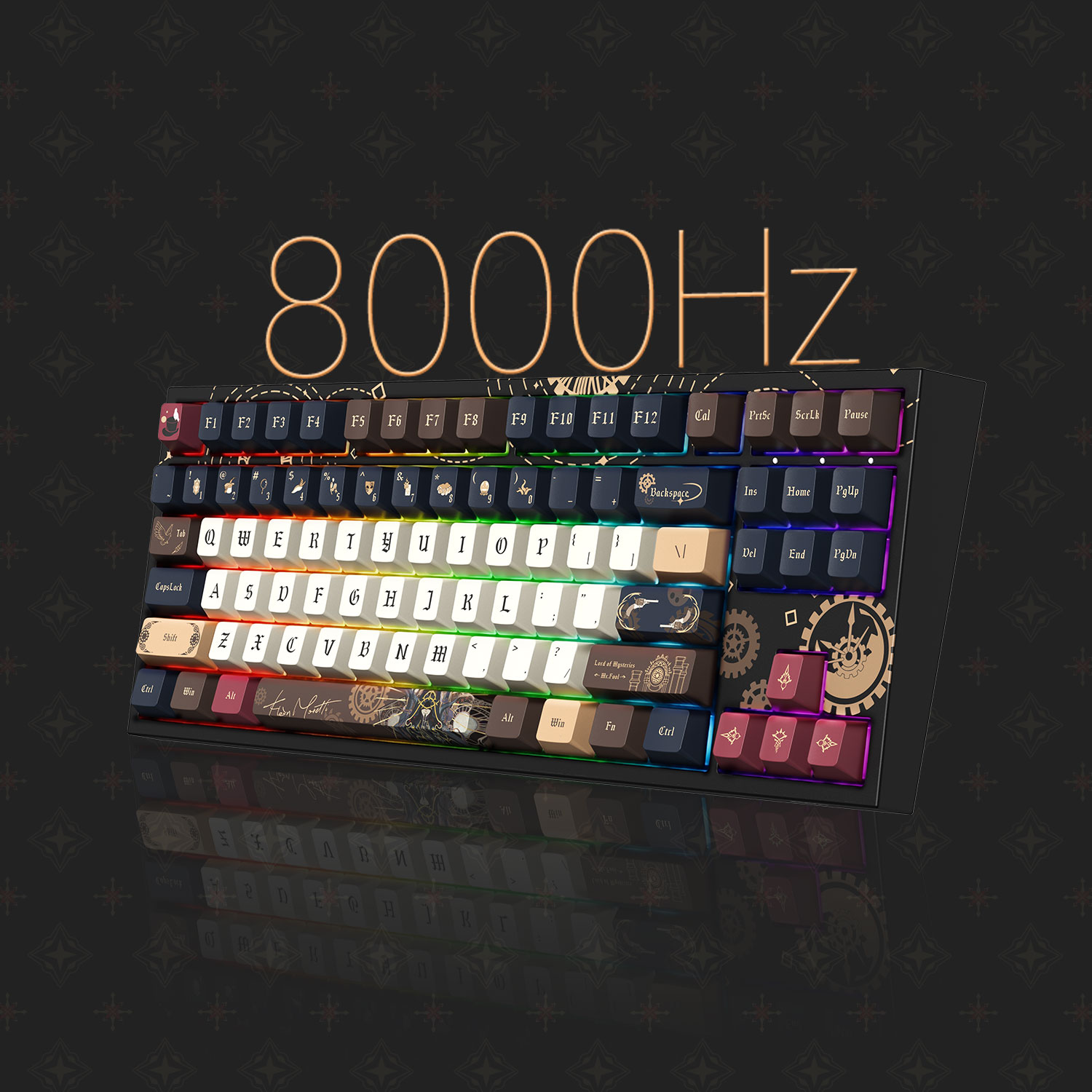 Akko Lord of the Mysteries Wir - Gaming Keyboard Tkl recension och pris