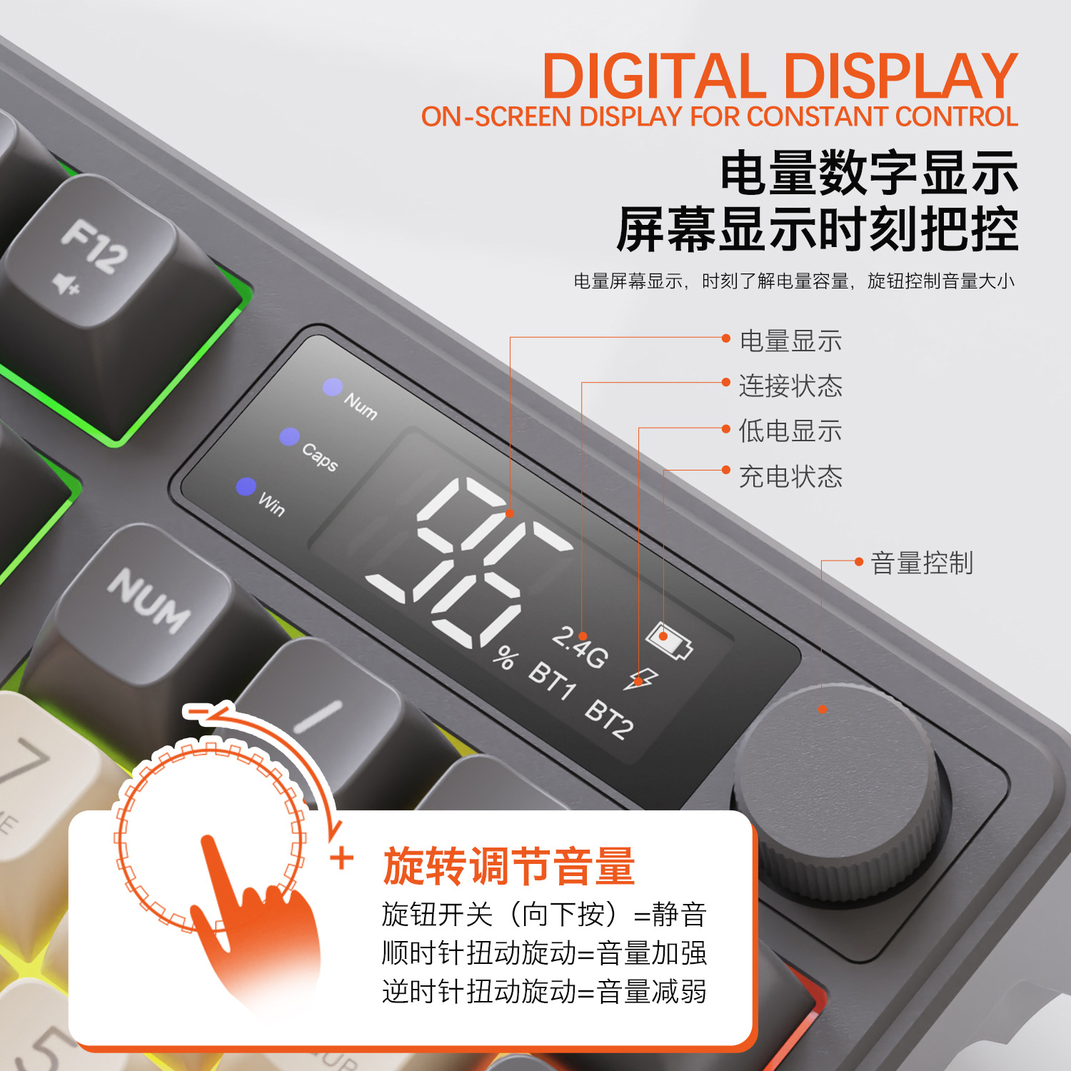 Hot Free Wolf T96 Wireless Dua - Gaming Keyboard And Mouse Set recension och pris