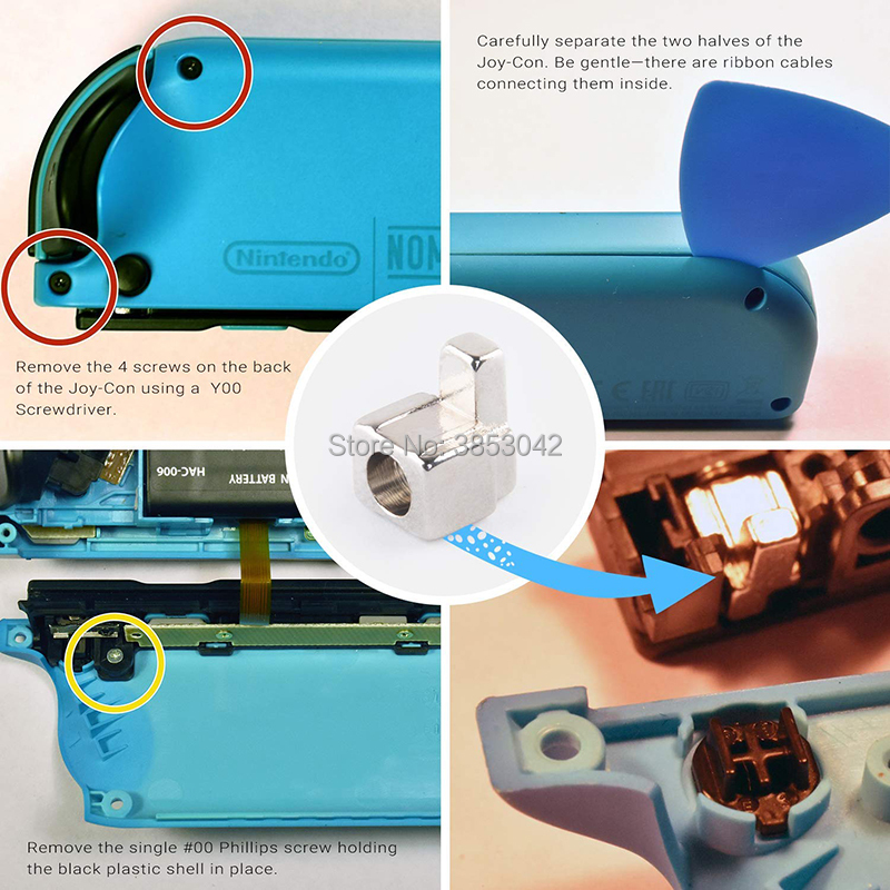 NS Switch Game Accessories Met - Switch Opener Tool recension och pris