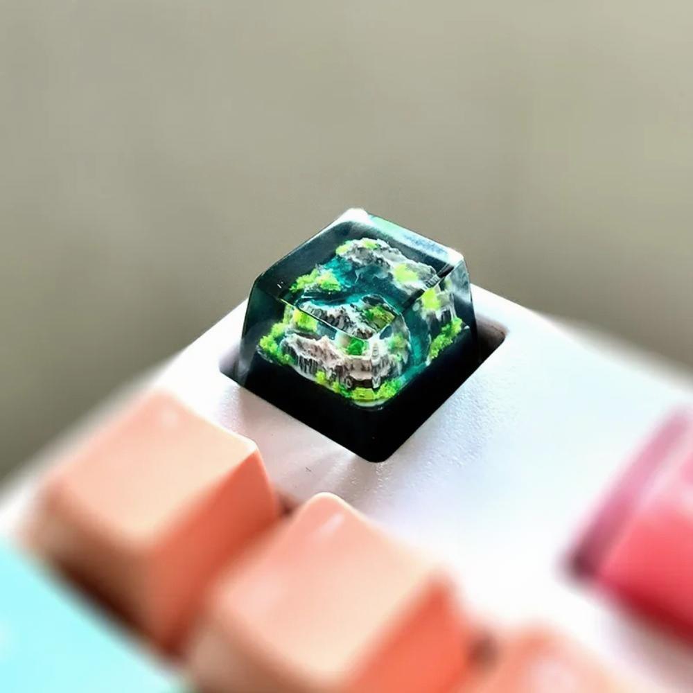 Mountain And Sea Artisan Resin - Gaming Keyboard No Rgb recension och pris