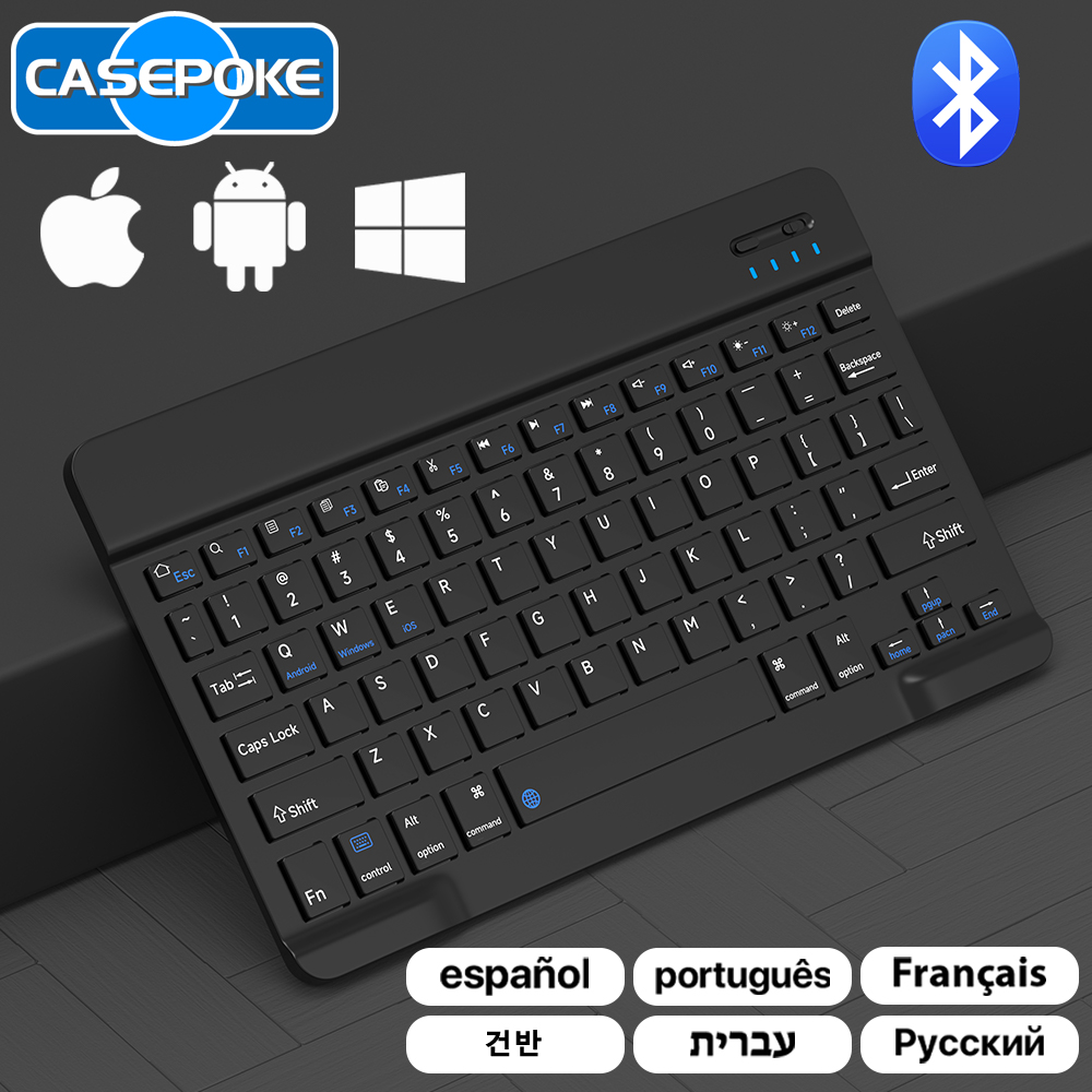 CASEPOKE For iPad Xiaomi Samsu - Gaming Keyboard Mouse Wireless recension och pris