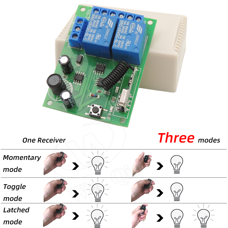 433MHz Universal Wireless Remo - Switch Opener Tool recension och pris